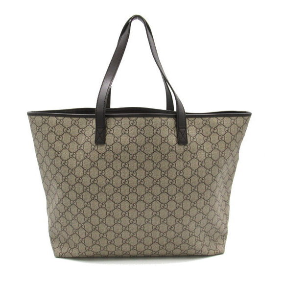 Gucci Heart Tattoo GG Plus Tote Bag canvas brown - Picture 2 of 10